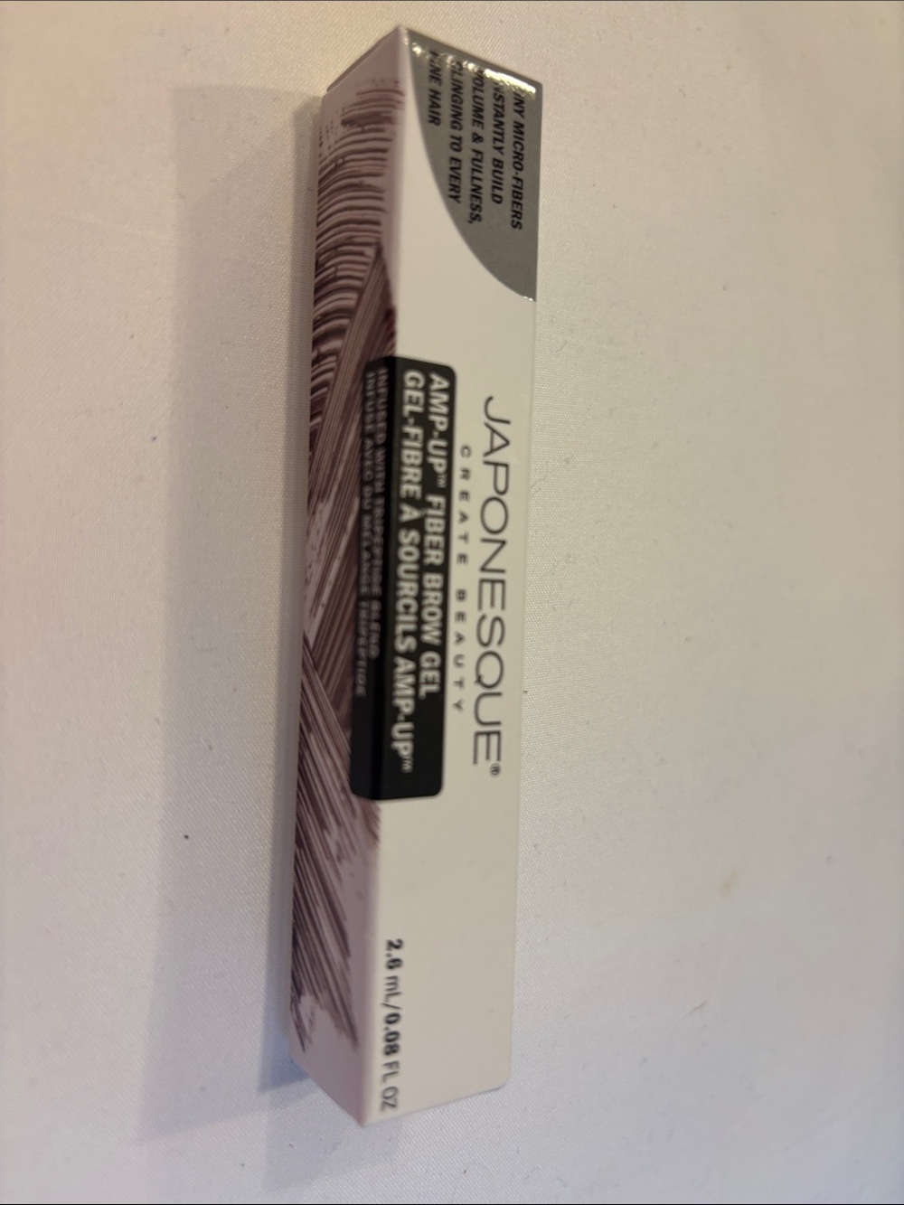 Japonesque Amp-Up Fiber Brow Gel in Taupe